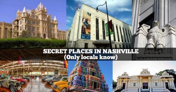 Secret places in Nashville